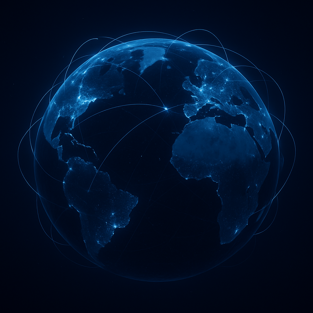 Global SF Logistics global logistics network connecting continents